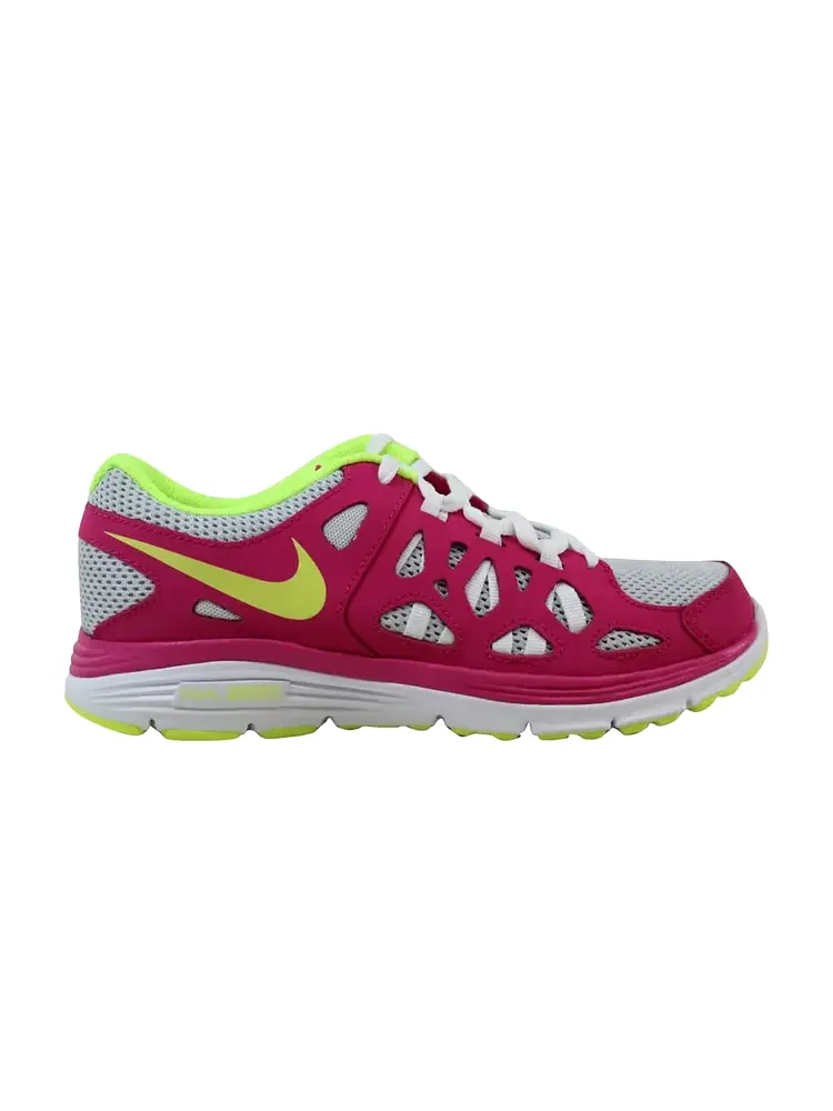 Кроссовки Nike Dual Fusion Run 2 GS 'Vivid Pink' — изображение 1 из 1, розовый