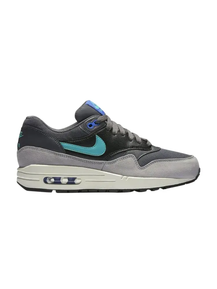 Кроссовки Nike Wmns Air Max 1 'Jade Swoosh' — изображение 1 из 1, серый