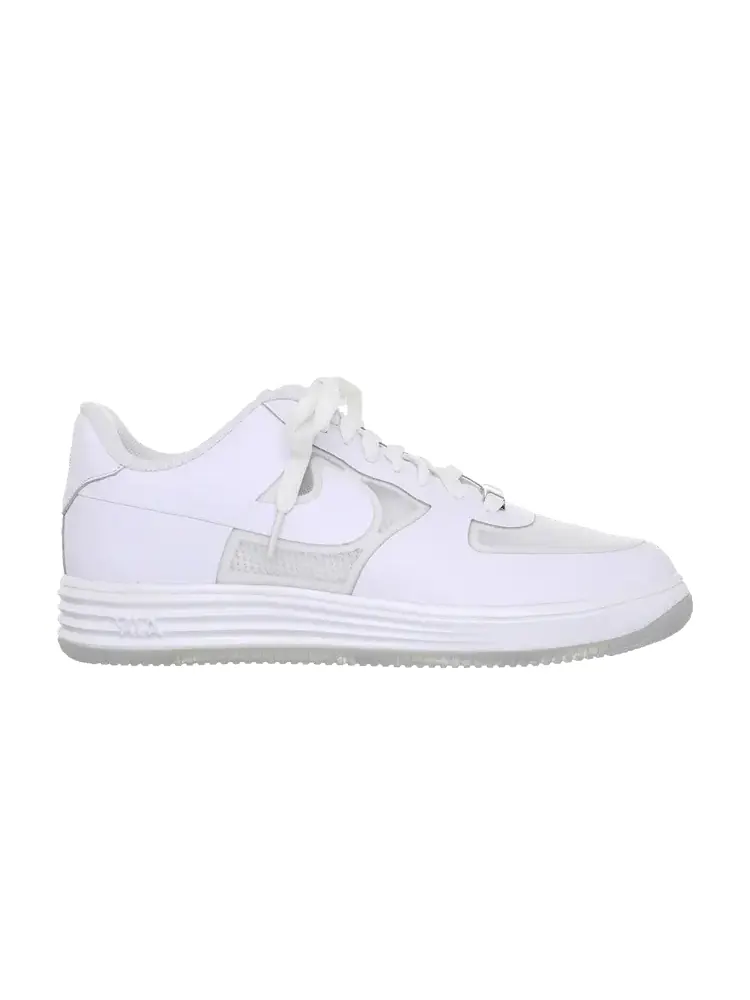 Кроссовки Nike Lunar Force 1 Fuse Leather — изображение 1 из 1, белый/белый-красный