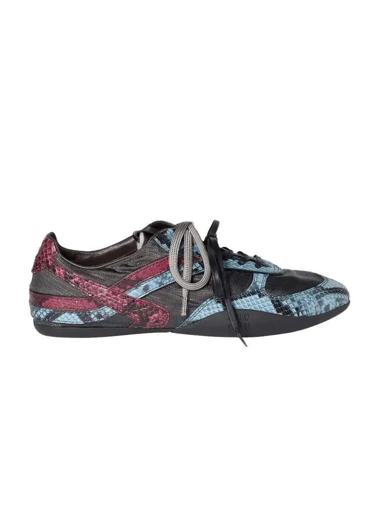 Кроссовки Miu Miu Wmns Python Print Sneaker 'Ardesia Astrale' — изображение 1 из 1, мульти
