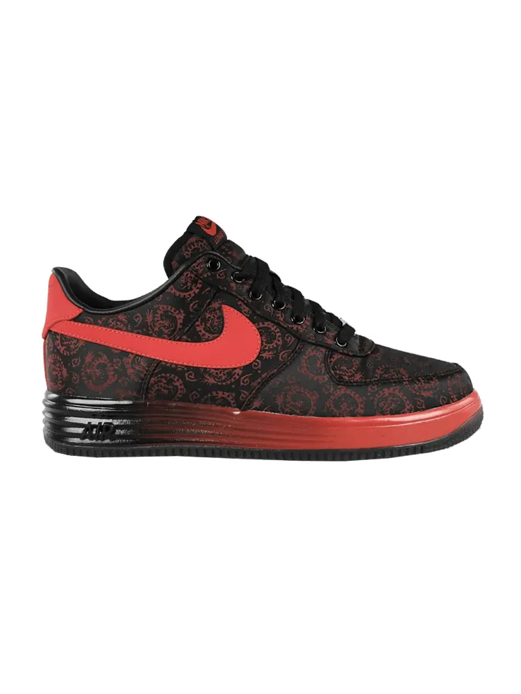 Кроссовки Nike Lunar Force 1 'Shanghai' — изображение 1 из 5, красный/черный