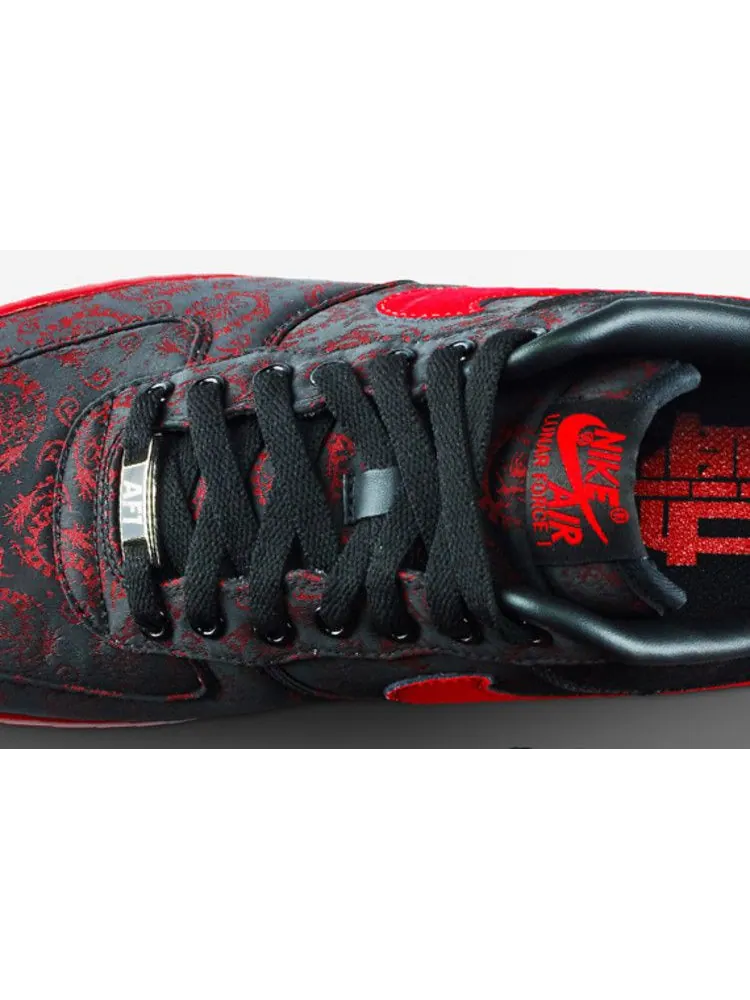 Кроссовки Nike Lunar Force 1 'Shanghai' — изображение 5 из 5, красный/черный