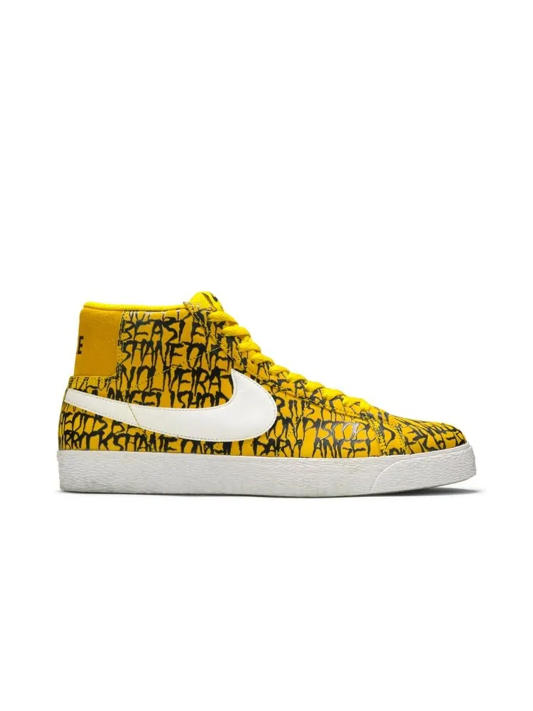 Кроссовки Nike Blazer Sb Premium 'Neckface' — изображение 1 из 4, желтый