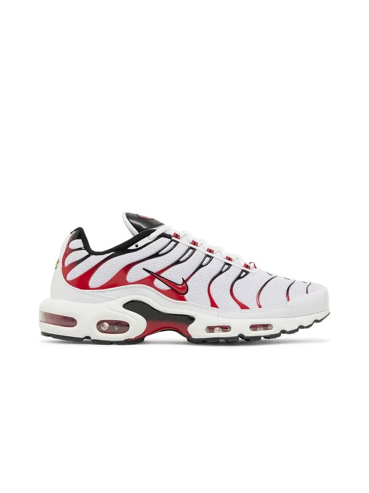 Кроссовки Nike Air Max Plus 'White University Red' — изображение 2 из 9, белый/красный/черный