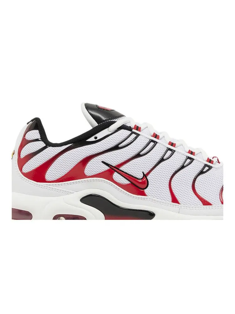 Кроссовки Nike Air Max Plus 'White University Red' — изображение 3 из 9, белый/красный/черный