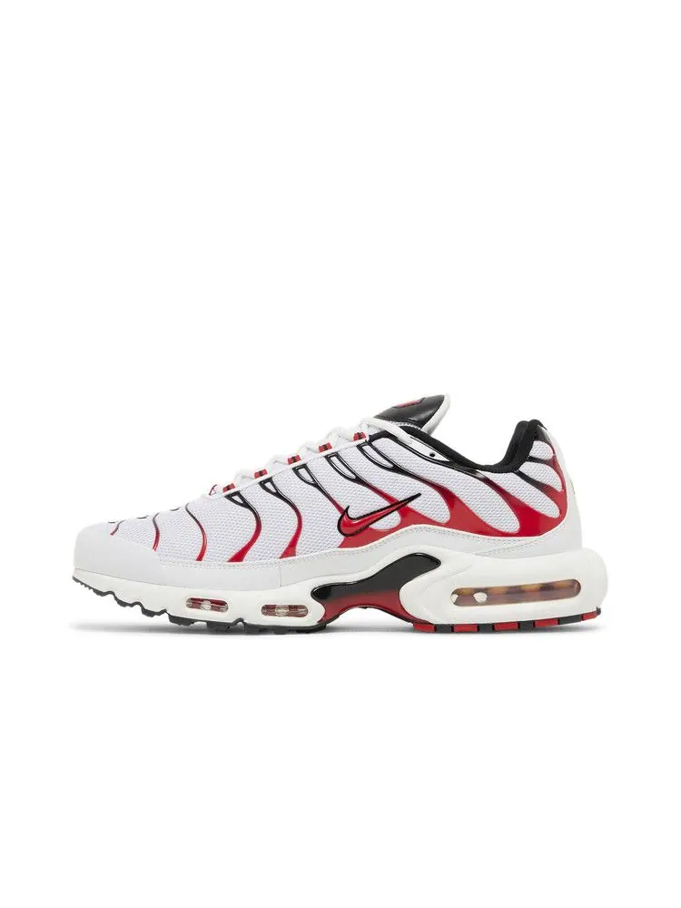 Кроссовки Nike Air Max Plus 'White University Red' — изображение 4 из 9, белый/красный/черный