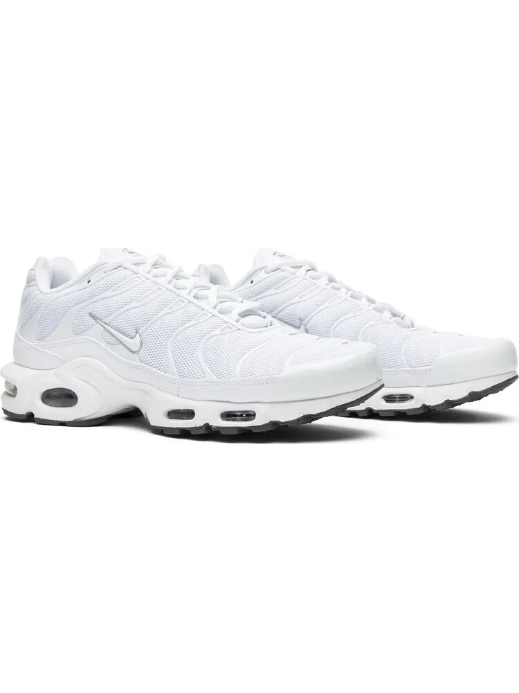 Кроссовки Nike Air Max Plus White — изображение 8 из 8, белый