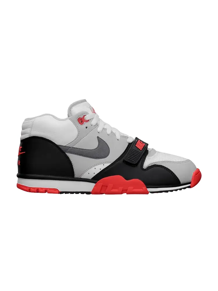 Кроссовки Nike Air Trainer 1 Mid Prm Qs 'Infrared' — изображение 1 из 1, белый/серый серый