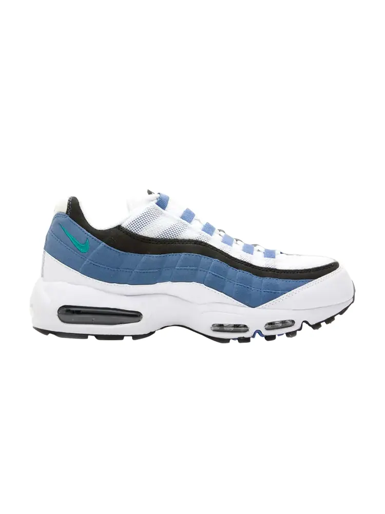 Кроссовки Nike Air Max 95 'White New Green' — изображение 1 из 1, белый
