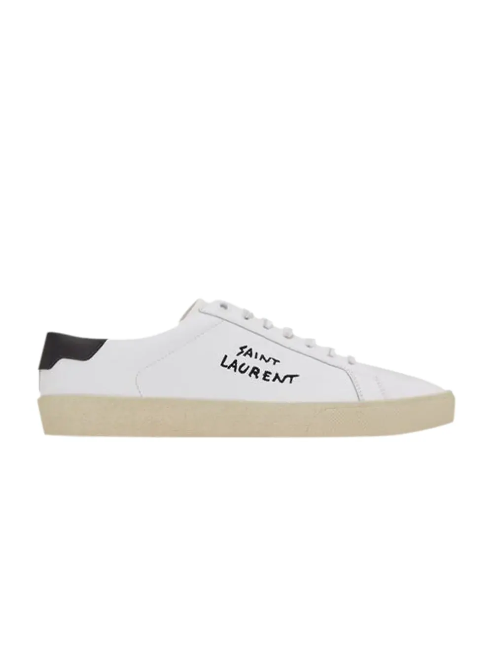 Ботинки Saint Laurent SL-06 Court Leather 2023 — изображение 1 из 1, белый