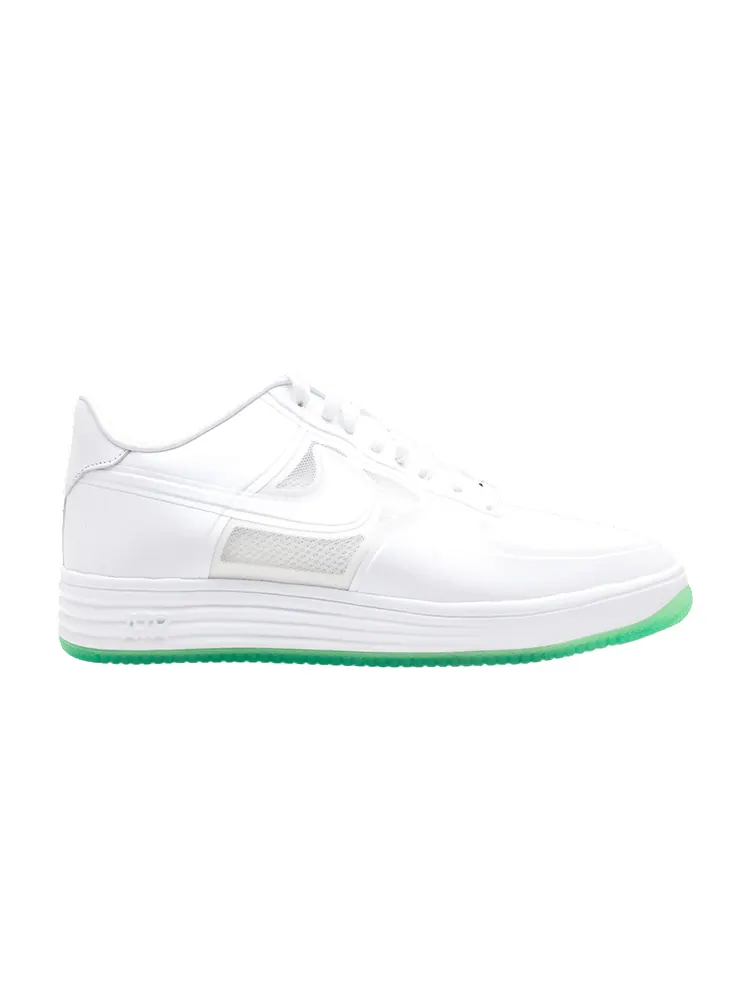 Кроссовки Nike Lunar Force 1 Fuse Qs 'Easter Green Sole' — изображение 1 из 1, белый/белый