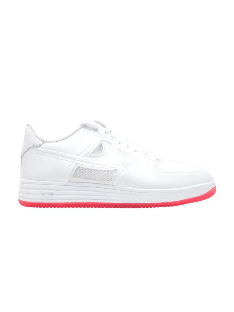Кроссовки Nike Lunar Force 1 Fuse Qs 'Easter Pink Sole' — изображение 1 из 1, белый/белый