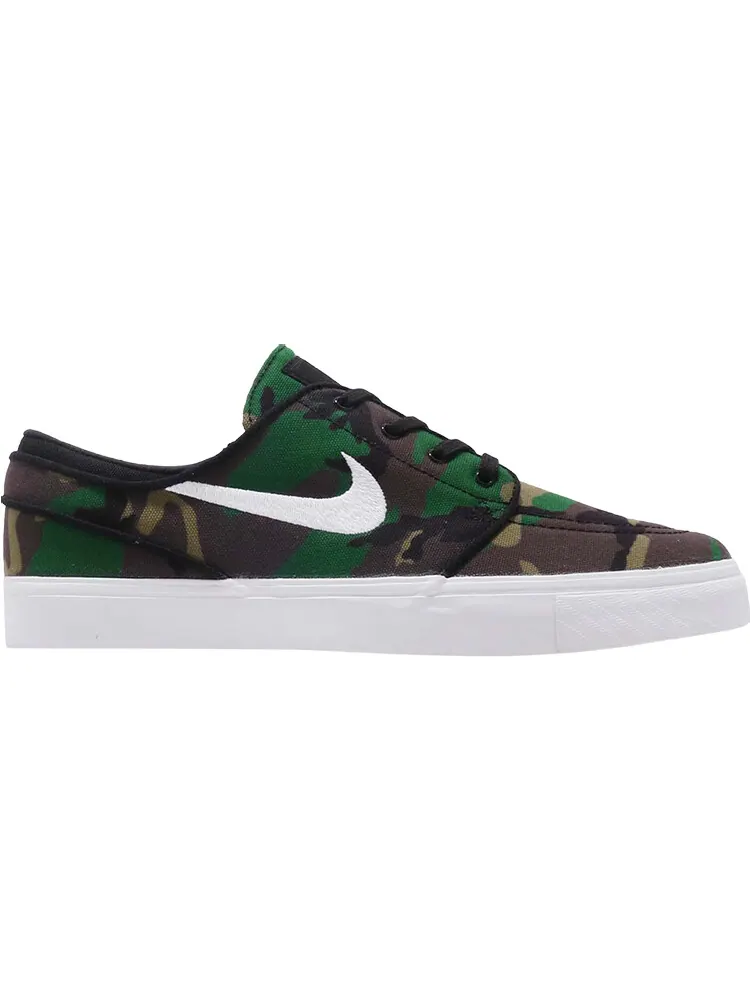 Кроссовки Nike Zoom Stefan Janoski CNVS 'Camo' — изображение 1 из 1, зеленый