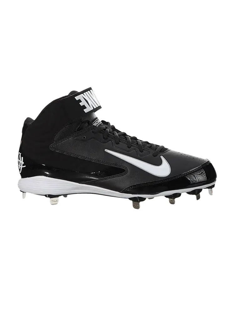 Кроссовки Nike Huarache Strike Mid Metal 'Black White' — изображение 1 из 1, черный/белый