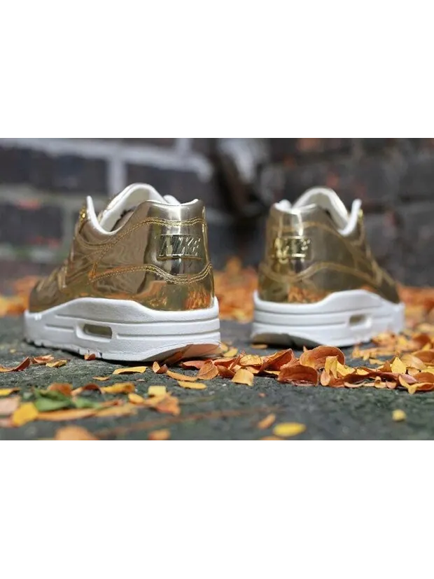 Кроссовки Nike Wmns Air Max 1 Sp 'Liquid Gold' — изображение 2 из 4, золото