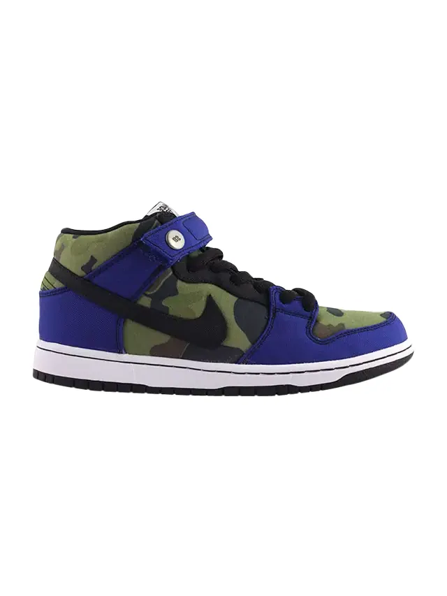 Кроссовки Nike Dunk Mid Pro Premium SB 'Made For Skate' — изображение 1 из 4, синий
