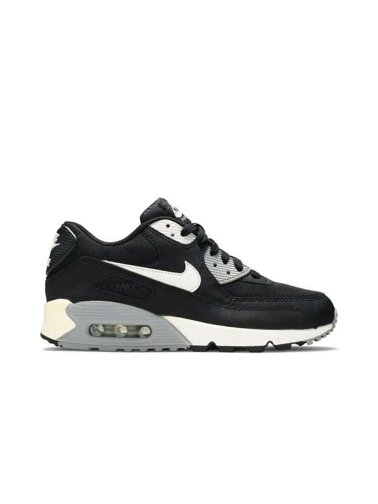 Кроссовки Nike Wmns Air Max 90 Essential 'Black Wolf Grey' — изображение 1 из 4, черный
