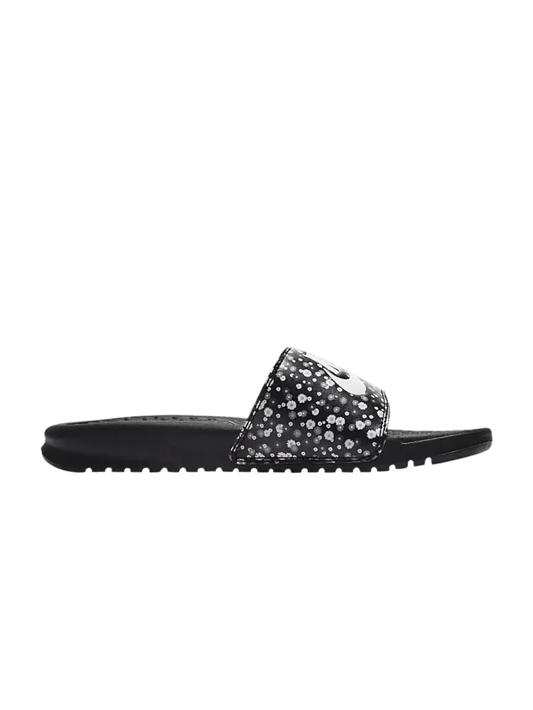 Шлепанцы Wmns Benassi JDI Floral Slide 'Black' — изображение 1 из 1, черный