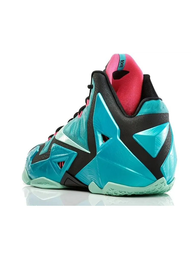 Кроссовки Nike LeBron 11 GS 'South Beach' — изображение 3 из 4, бирюзовый