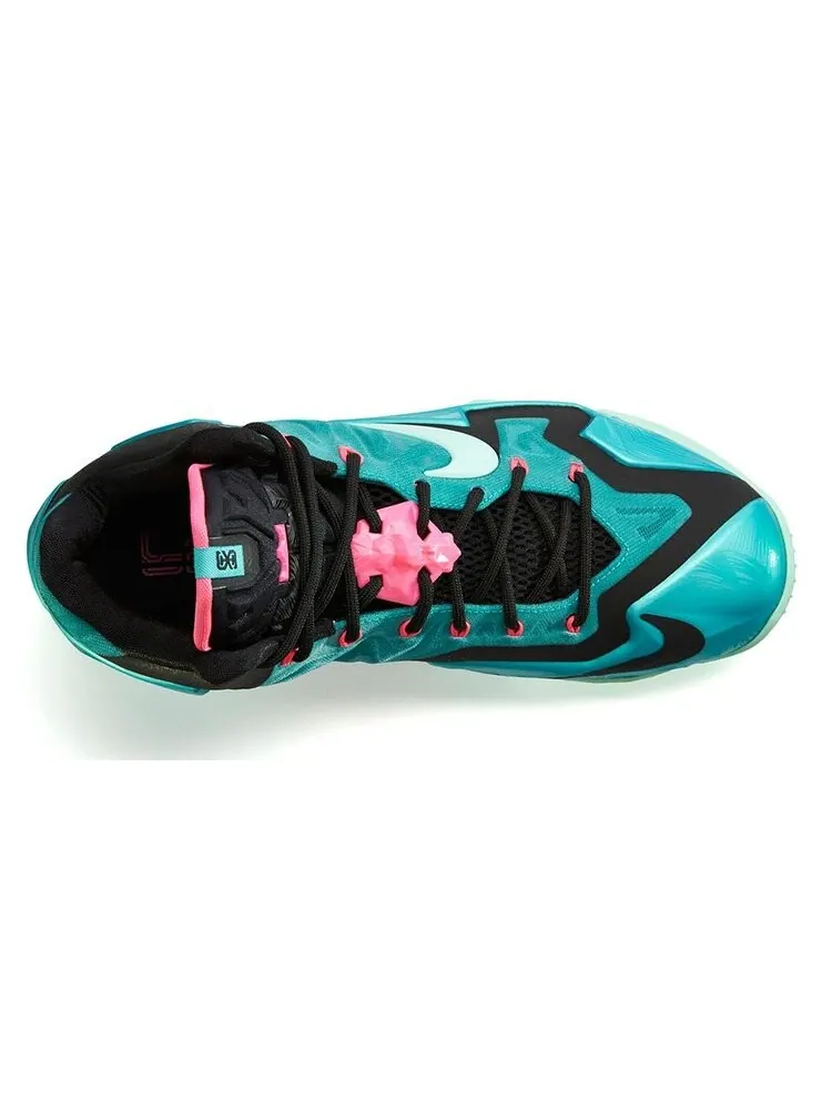 Кроссовки Nike LeBron 11 GS 'South Beach' — изображение 4 из 4, бирюзовый