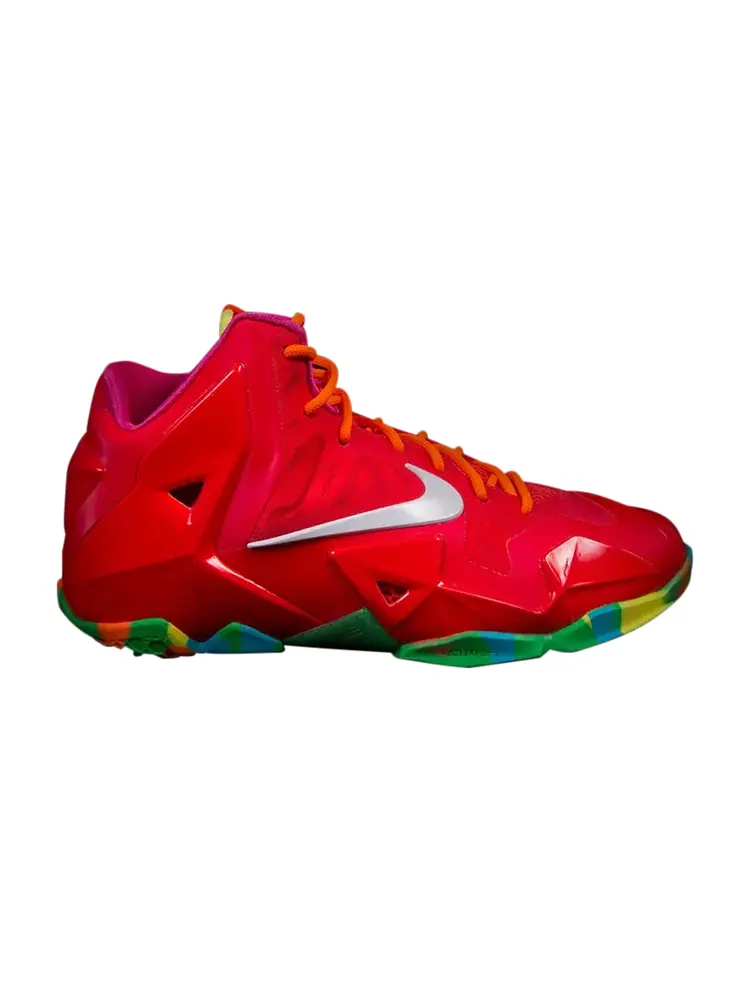 Кроссовки Nike LeBron 11 GS 'Fruity Pebbles' — изображение 1 из 1, красный