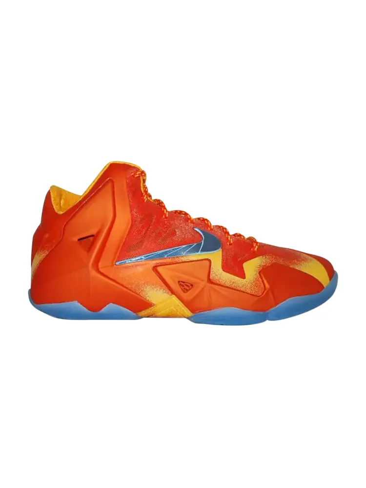 Кроссовки Nike LeBron 11 GS 'Forging Iron' — изображение 1 из 4, оранжевый