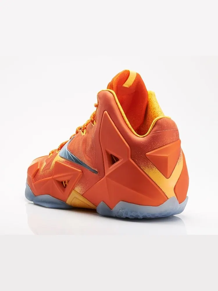 Кроссовки Nike LeBron 11 GS 'Forging Iron' — изображение 4 из 4, оранжевый