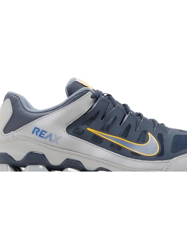 Кроссовки Nike Reax 8 TR Mesh 'Wolf Grey Thunder Blue' — изображение 2 из 8, серый