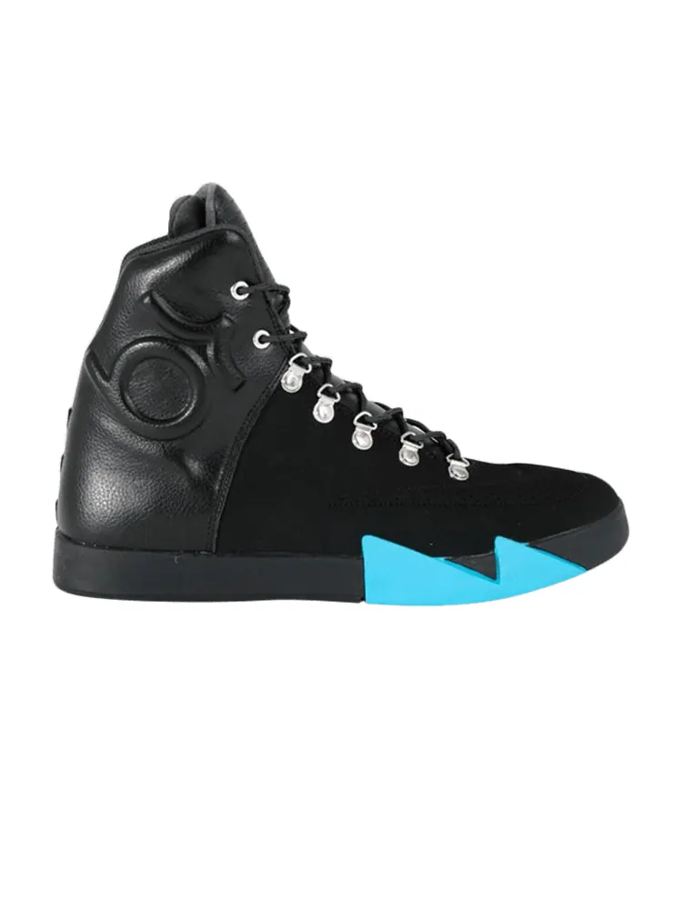 Кроссовки Nike KD 6 NSW Lifestyle Lthr Qs — изображение 1 из 1, черный/черный--синий