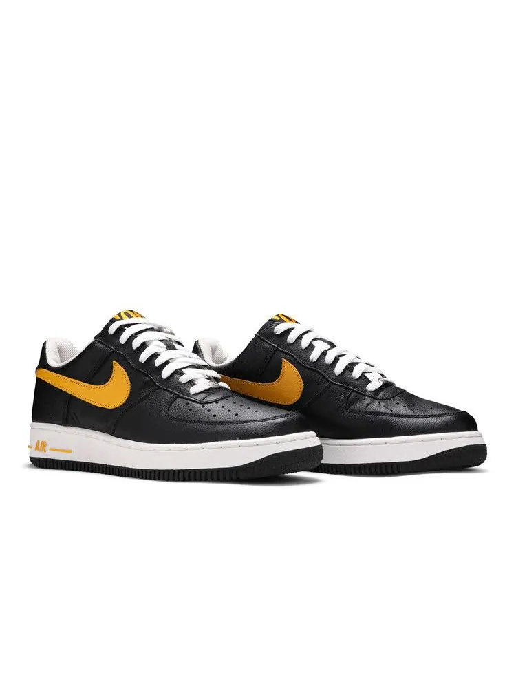 Кроссовки Nike Air Force 1 '06 Fraternity' — изображение 9 из 9, черный/золотистый
