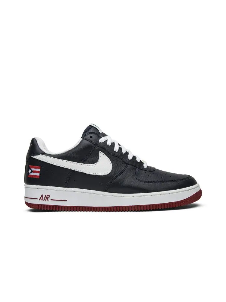 Кроссовки Nike Air Force 1 'Puerto Rico 3' — изображение 2 из 9, белый-красный