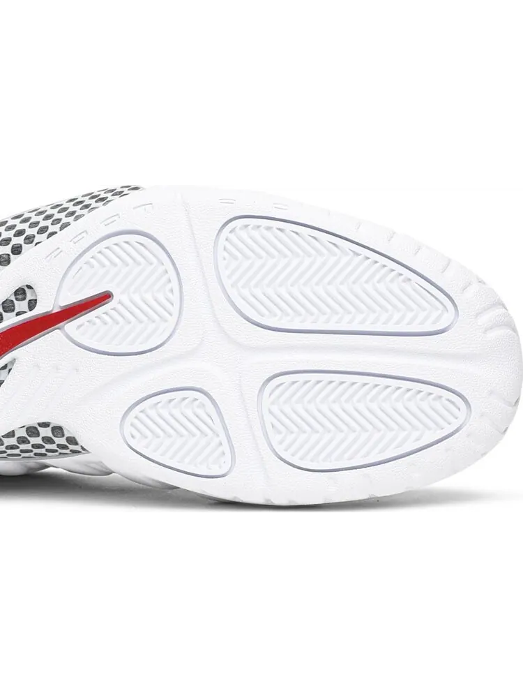Кроссовки Nike Air Foamposite Pro 'Chrome White' — изображение 5 из 8, белый