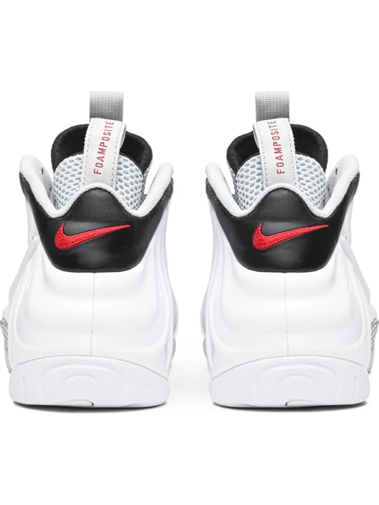 Кроссовки Nike Air Foamposite Pro 'Chrome White' — изображение 6 из 8, белый