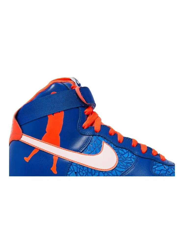 Кроссовки Nike Air Force 1 High CMFT Premium QS 'Rasheed Wallace' — изображение 2 из 4, синий