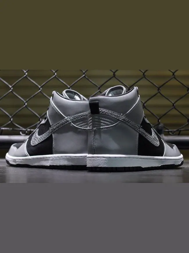 Кроссовки Nike Dunk Prm Hi Sp Cocoa Snake — изображение 5 из 5, серый