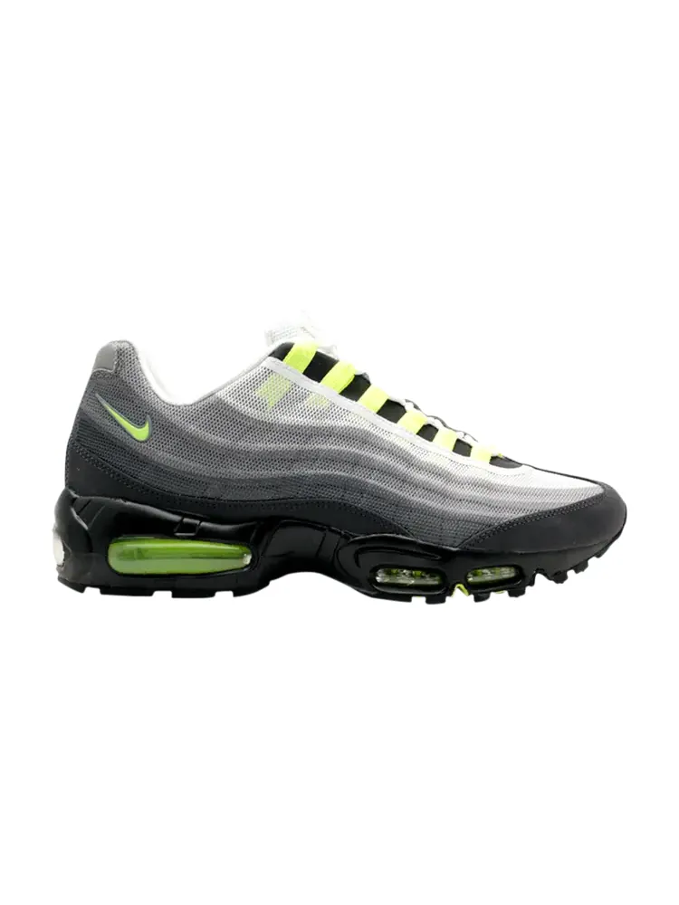 Кроссовки Nike Air Max 95 Prm Tape 'Neon' — изображение 1 из 3, серый