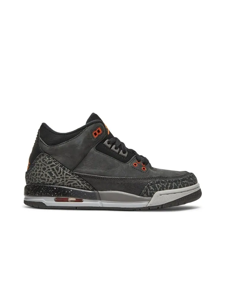 Кроссовки Air Jordan 3 Retro GS 'Fear' — изображение 1 из 4, черный