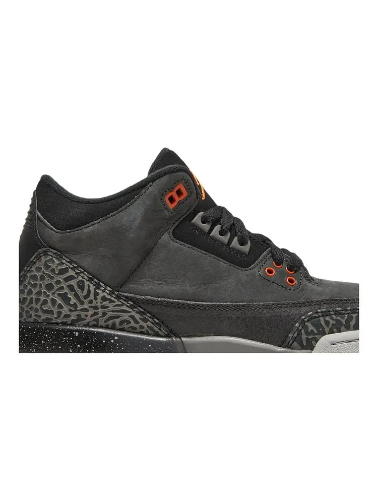 Кроссовки Air Jordan 3 Retro GS 'Fear' — изображение 2 из 4, черный