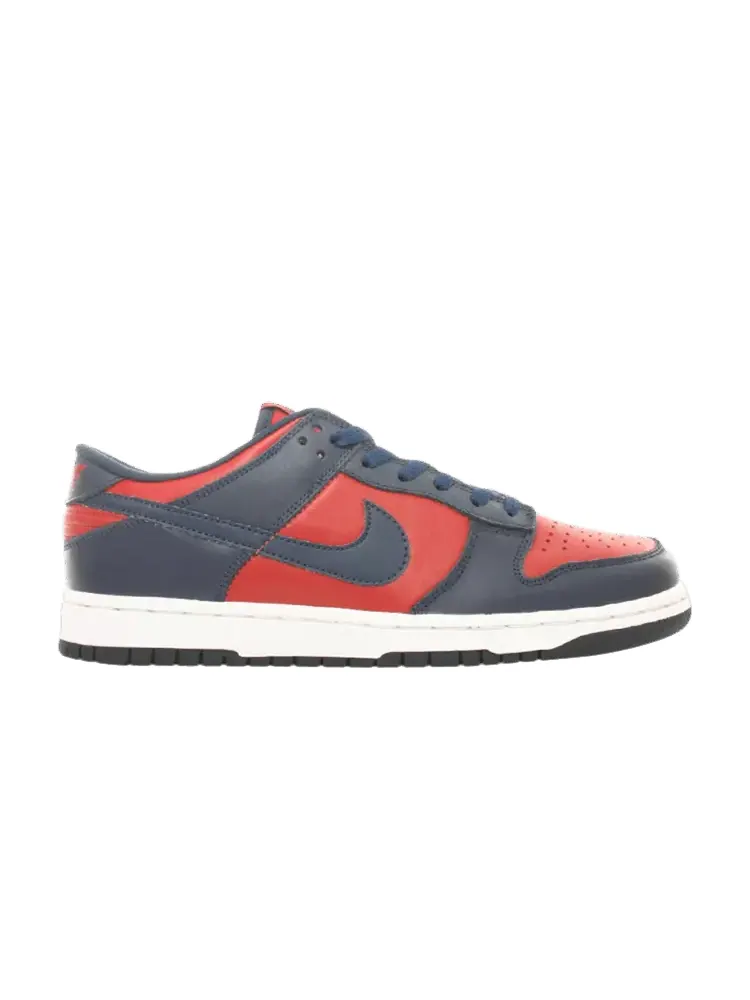 Кроссовки Nike Dunk Low — изображение 1 из 1, темно-синий красный