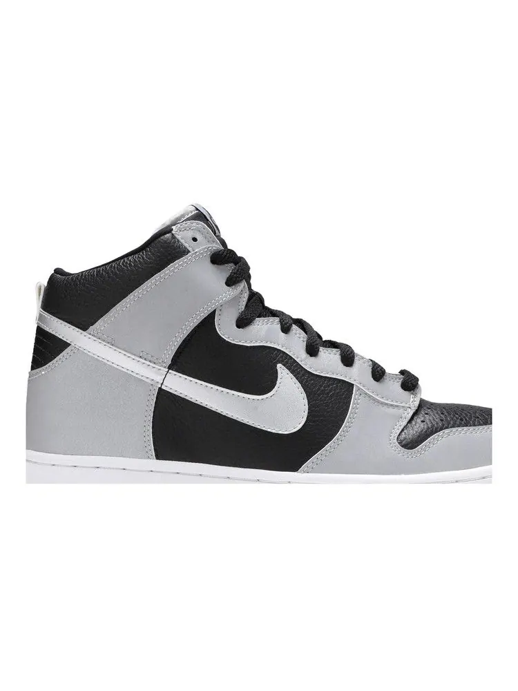 Кроссовки Nike Dunk High — изображение 2 из 8, черный