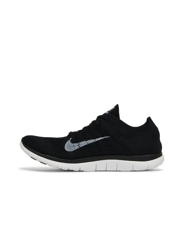 Кроссовки Nike Free 4.0 Flyknit 'Black' — изображение 3 из 4, черный