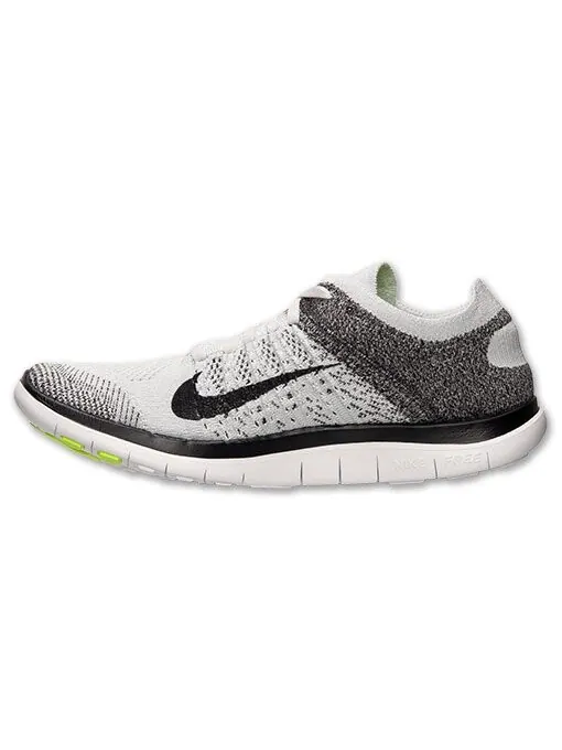 Кроссовки Nike Free 4.0 Flyknit 'Black Fog' — изображение 4 из 4, серый