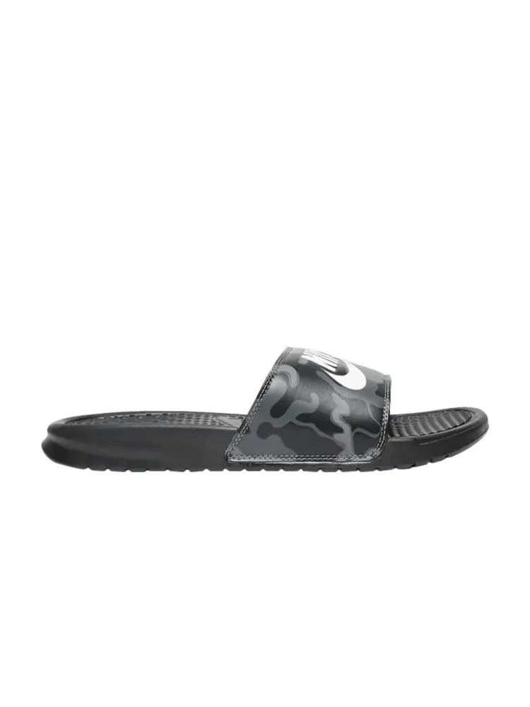 Кроссовки Nike Benassi JDI Print — изображение 1 из 1, черный