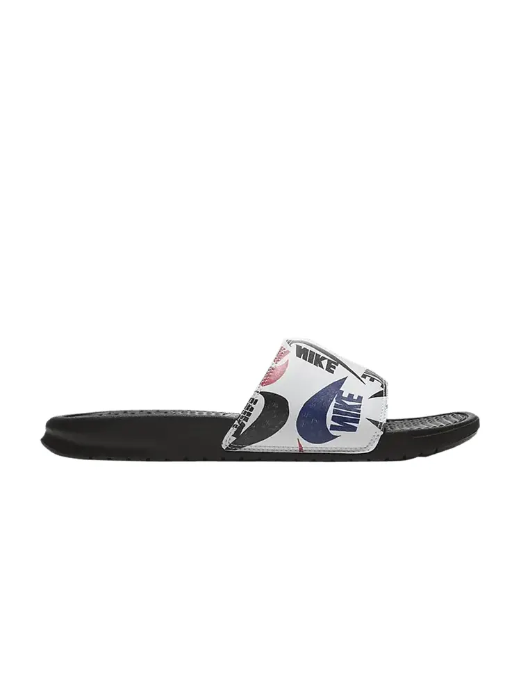 Сандалии Nike Benassi JDI Slide 'Swoosh Print' — изображение 1 из 1