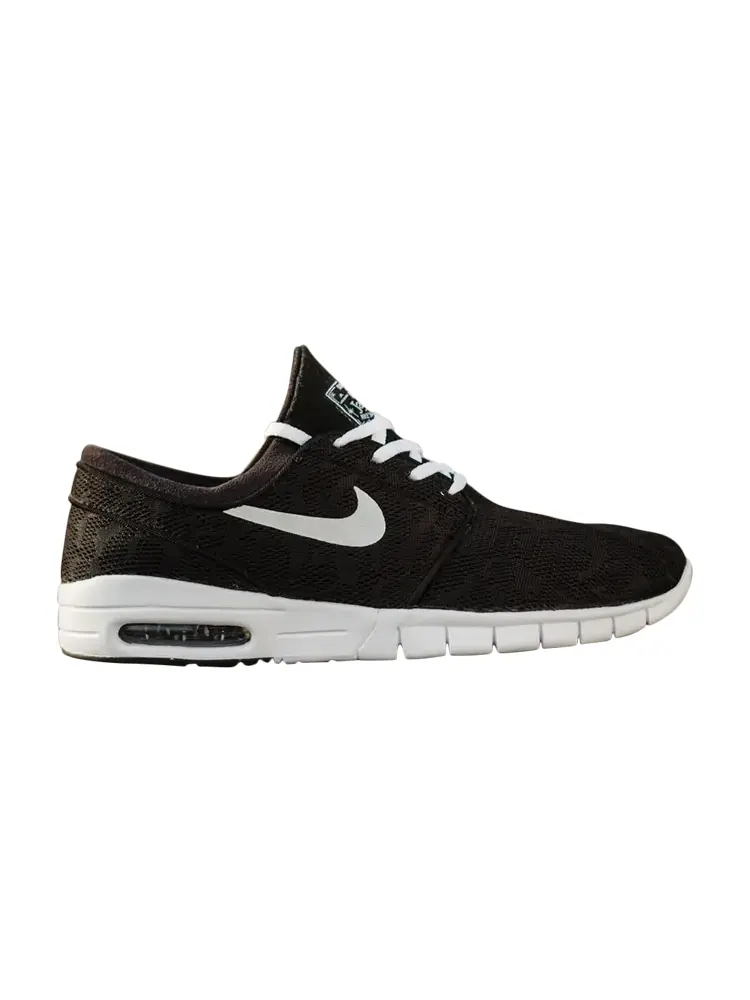 Кроссовки Nike Stefan Janoski Max 'Black White' — изображение 1 из 1, черный