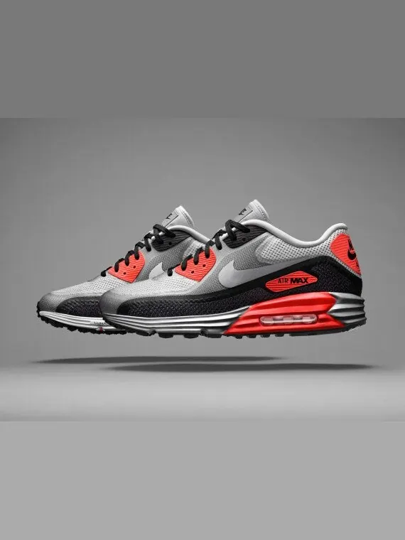 Кроссовки Nike Air Max 90 Lunar C3.0 'Infrared' — изображение 4 из 4, белый