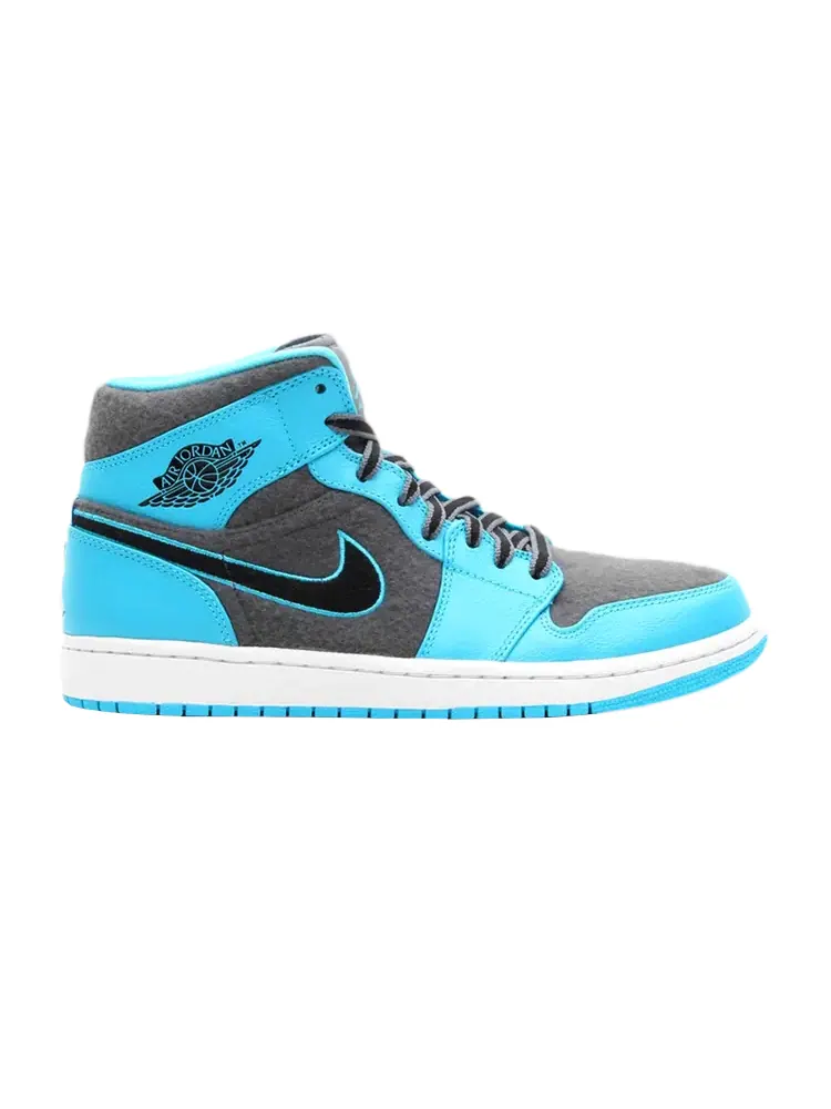 Кроссовки Air Jordan 1 Mid 'Gamma Blue' — изображение 1 из 4, синий