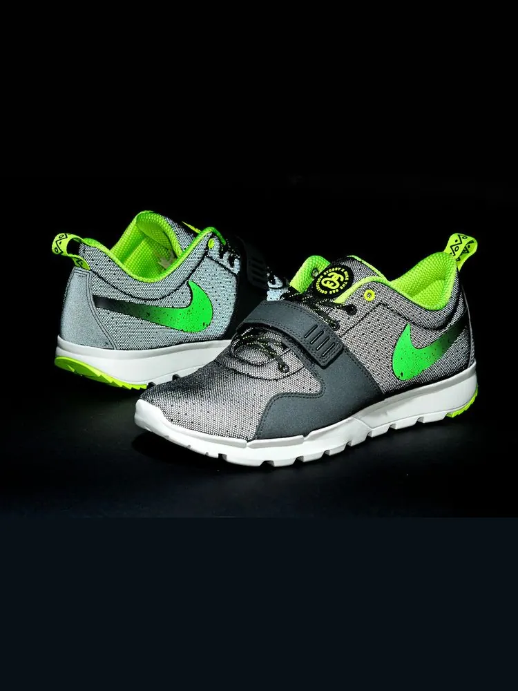 Кроссовки Stussy x Trainerendor 'Black Volt' — изображение 1 из 4, черный