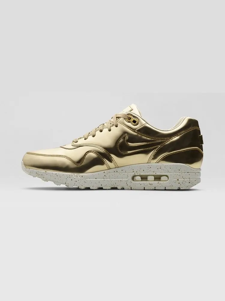 Кроссовки Nike Air Max 1 SP 'Liquid Gold' — изображение 3 из 4, золото