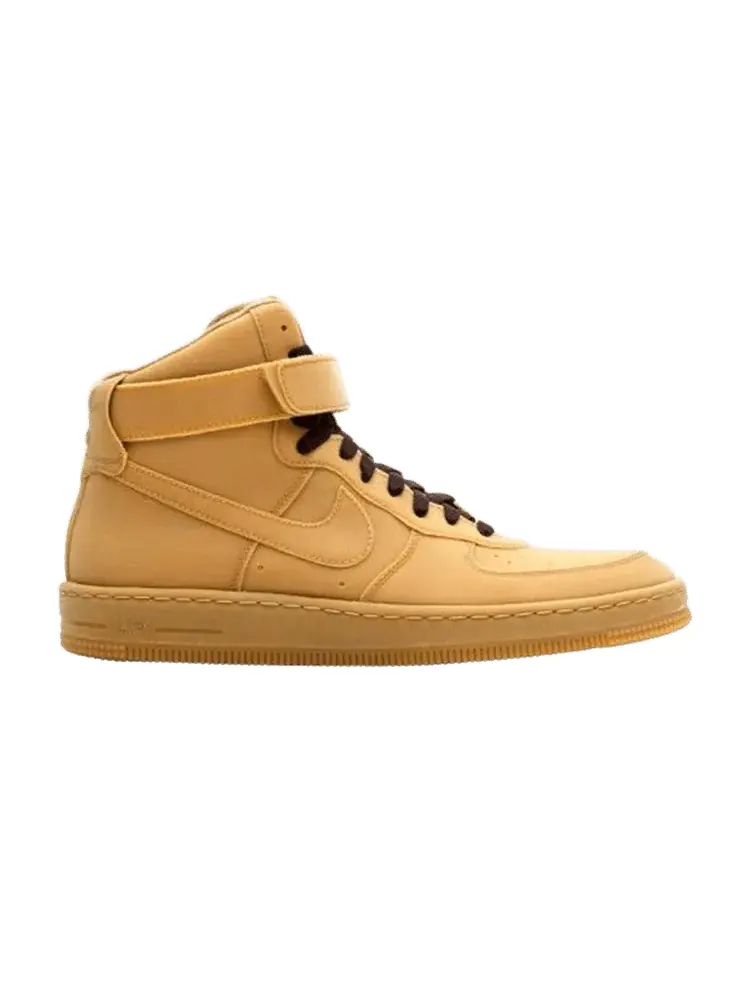 Кроссовки Nike Air Force 1 Downtown Hi Gum LW QS — изображение 1 из 1, бежевый